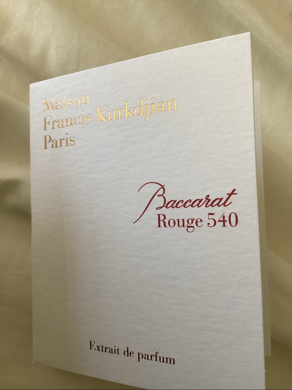 Burberry Samples 5 (2 men (3 women Mason Francis Kurkdjian Paris 5 women - Picture 7 of 10